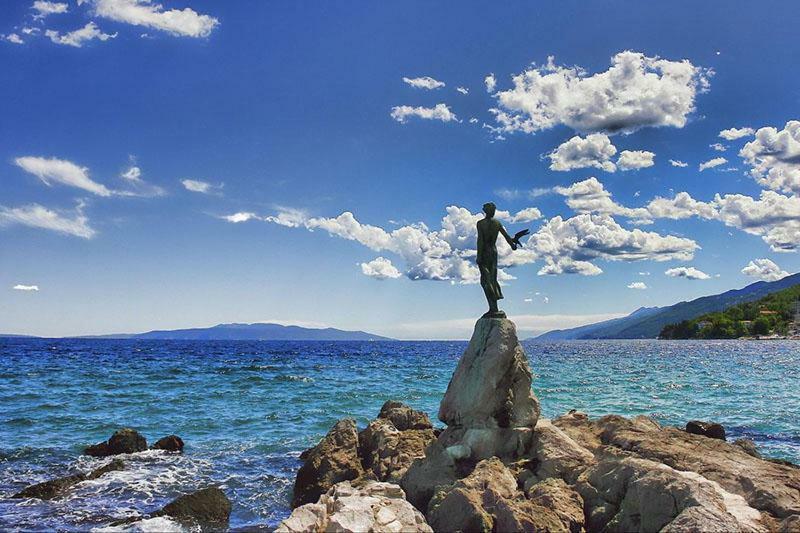 Villa Palma Opatija Exteriör bild